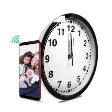 Wall Clock Bluetooth Speaker Hidden Spy Camera
