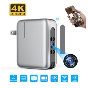 Smart Power Adaptor Camera with Night Vision and Motion Detection (AU Plug)